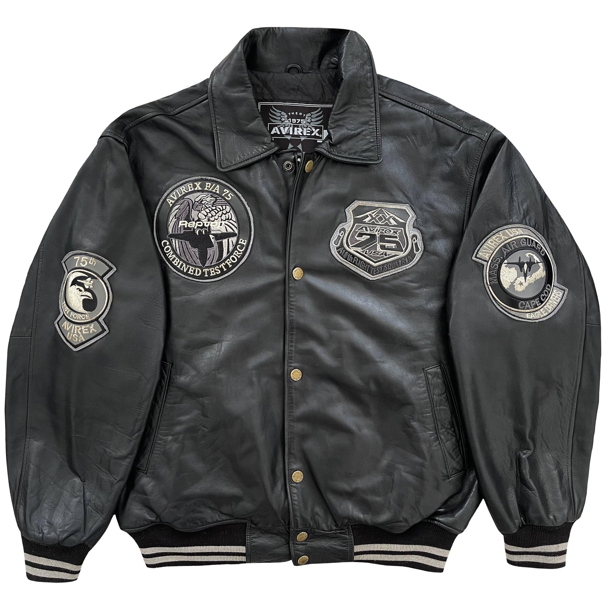 Avirex Leather Varsity Jacket - Known Source