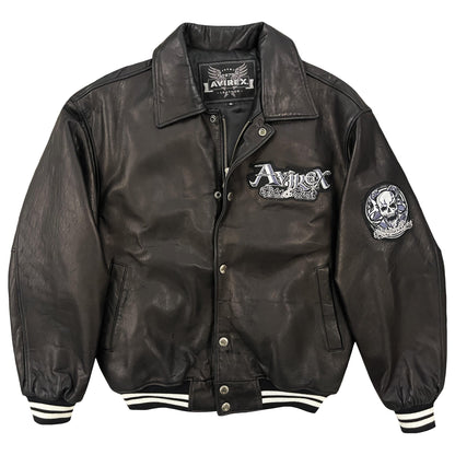 Avirex Leather Varsity Jacket - Known Source