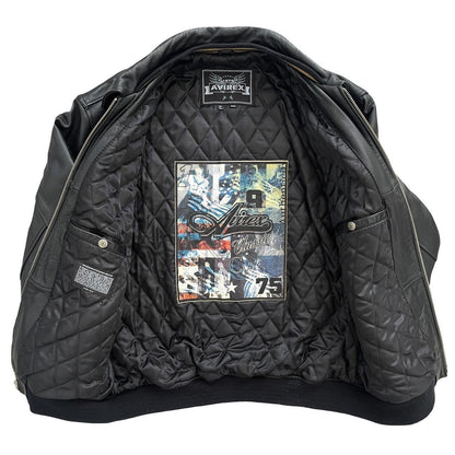 Avirex Leather Varsity Jacket - Known Source