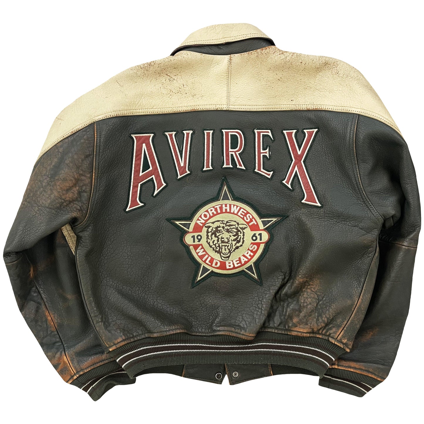 Avirex Leather Varsity Jacket - Known Source