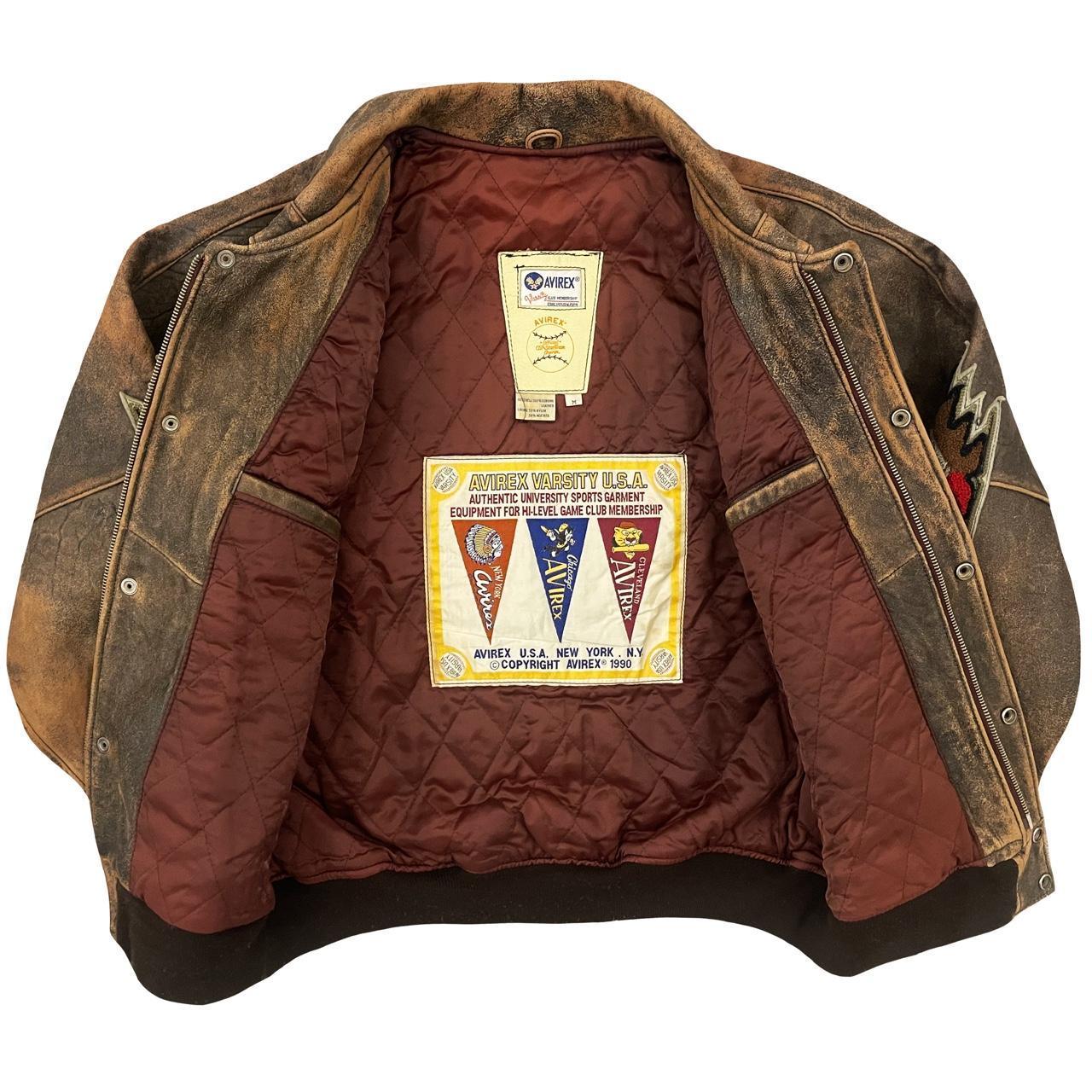 Avirex Leather Varsity Jacket - Known Source