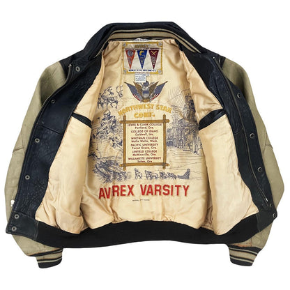 Avirex Leather Varsity Jacket - Known Source