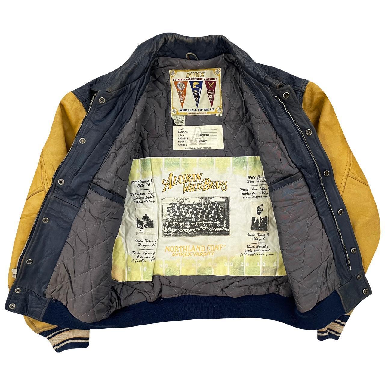 Avirex Leather Varsity Jacket - Known Source