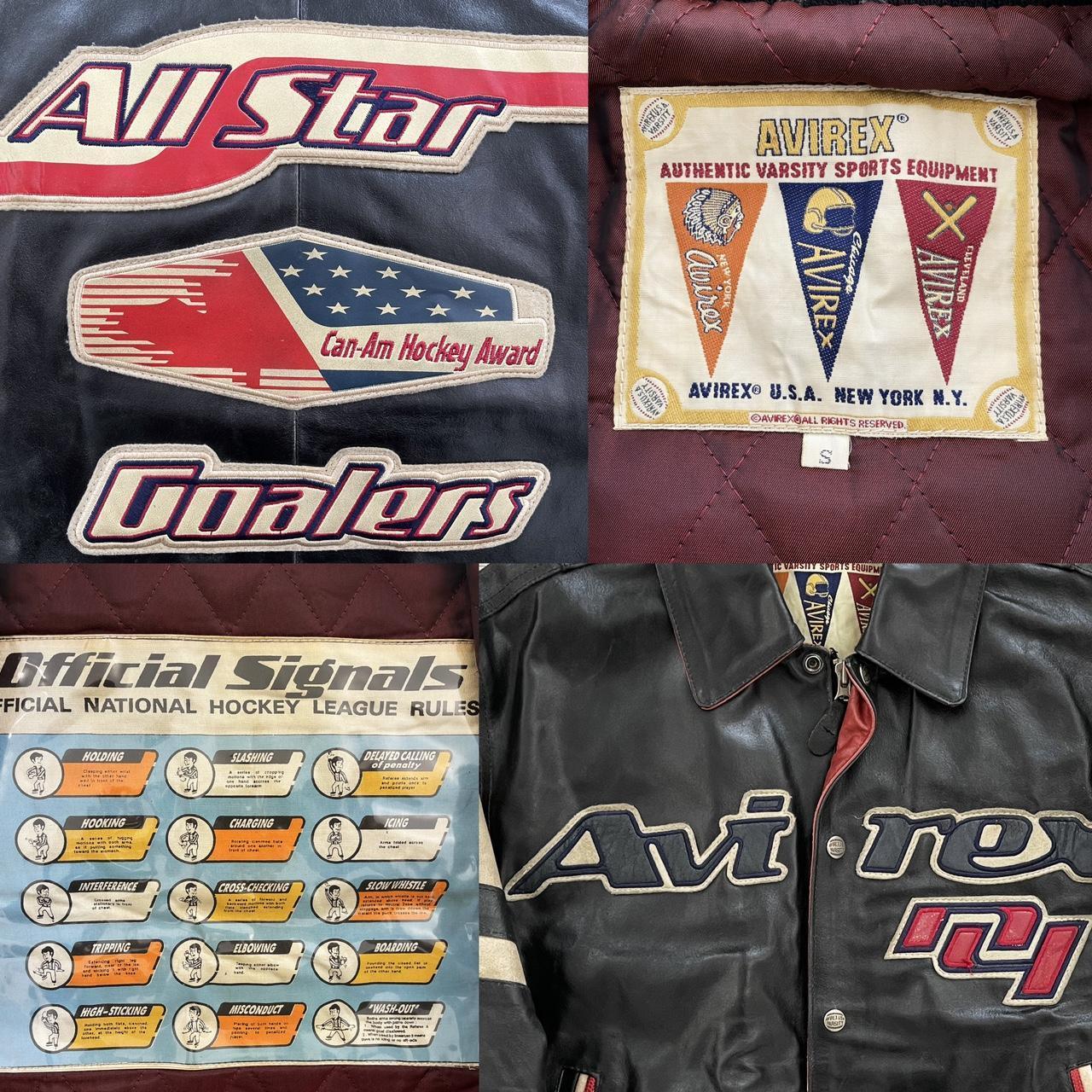 Avirex Leather Varsity Jacket - Known Source