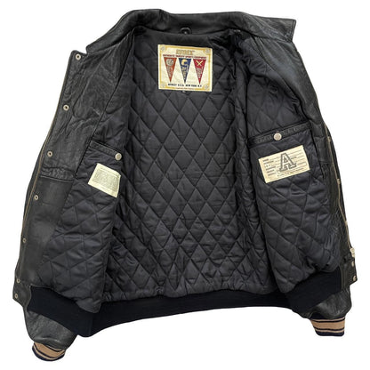 Avirex Leather Varsity Jacket - Known Source