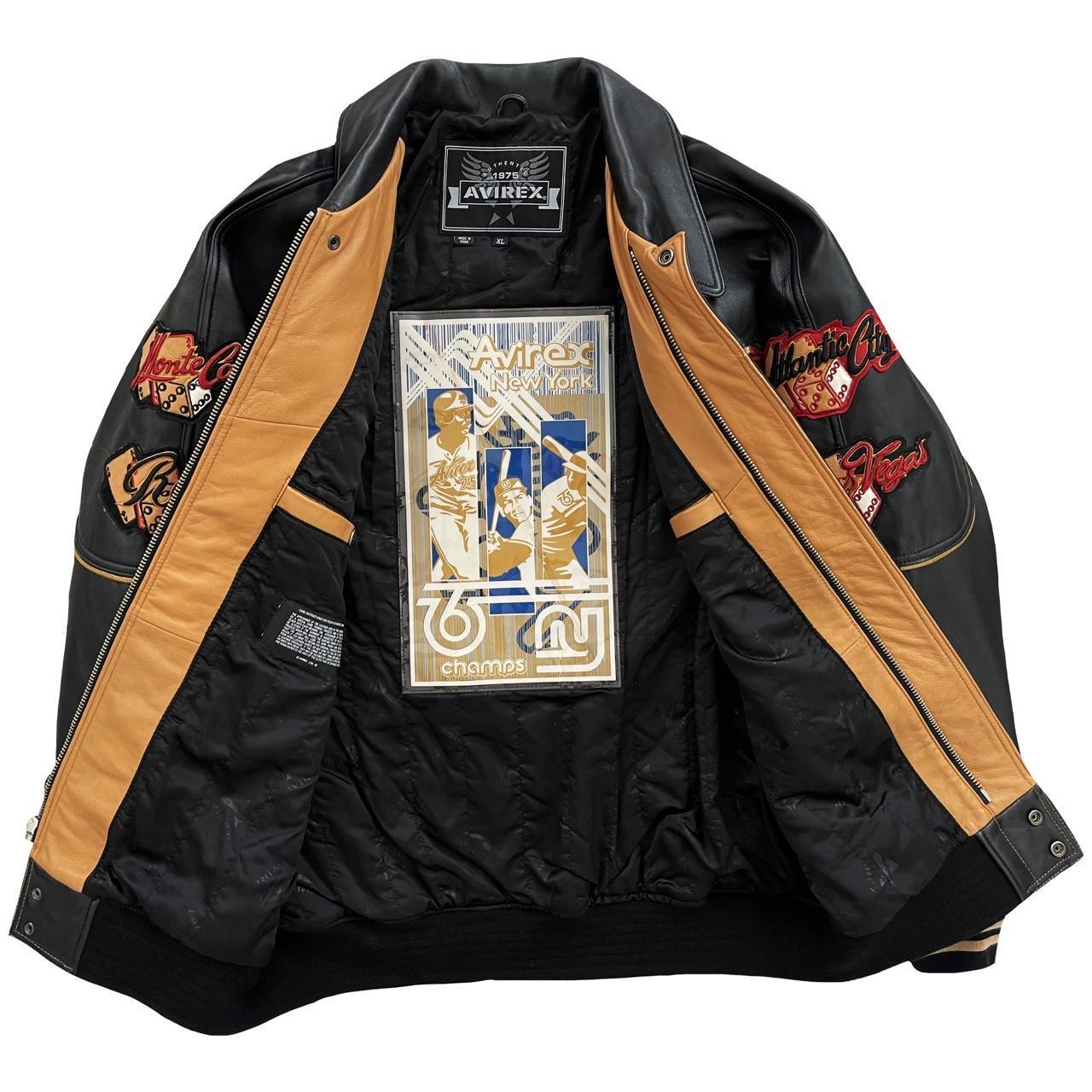 Avirex Leather Varsity Jacket - Known Source