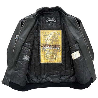 Avirex Leather Varsity Jacket - Known Source