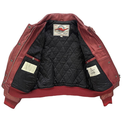 Avirex Leather Varsity Jacket - Known Source