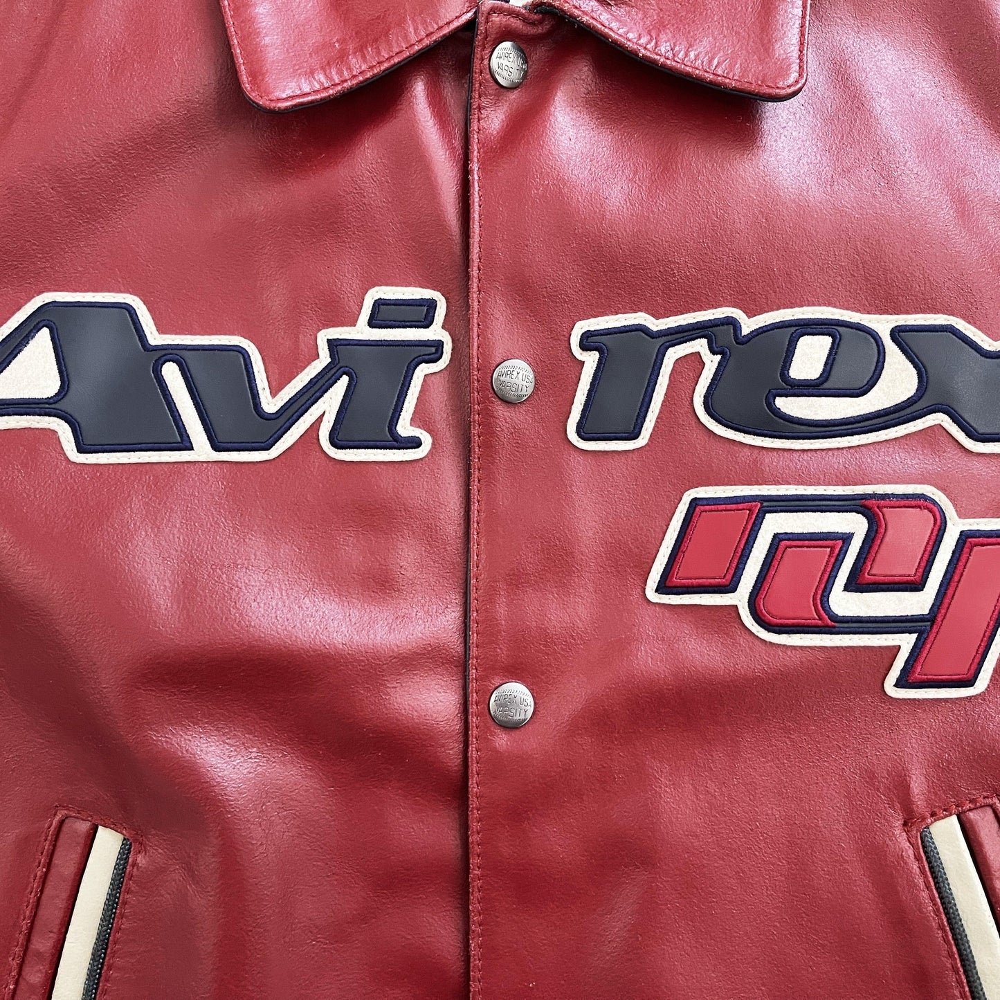 Avirex Leather Varsity Jacket - Known Source