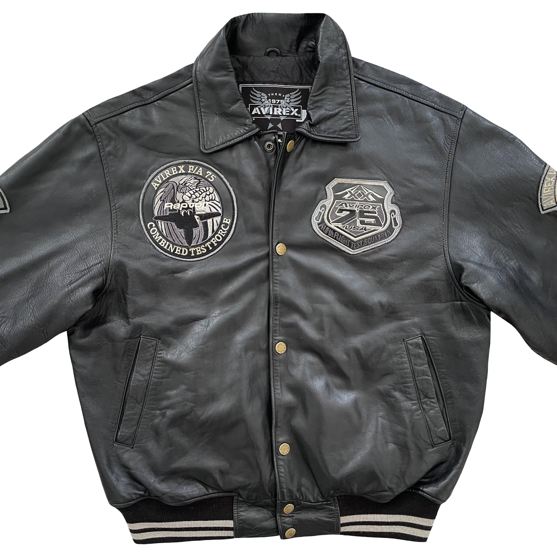 Avirex Leather Varsity Jacket - Known Source