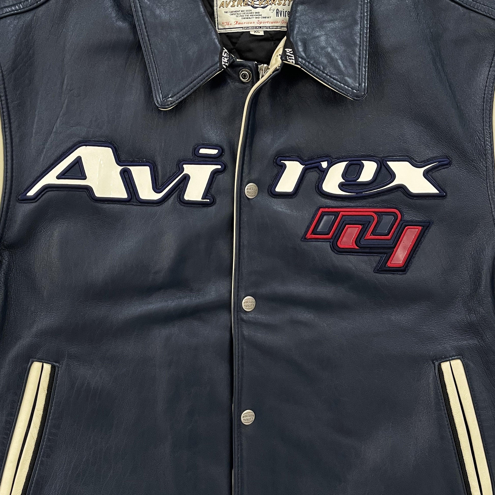 Avirex Leather Varsity Jacket - Known Source