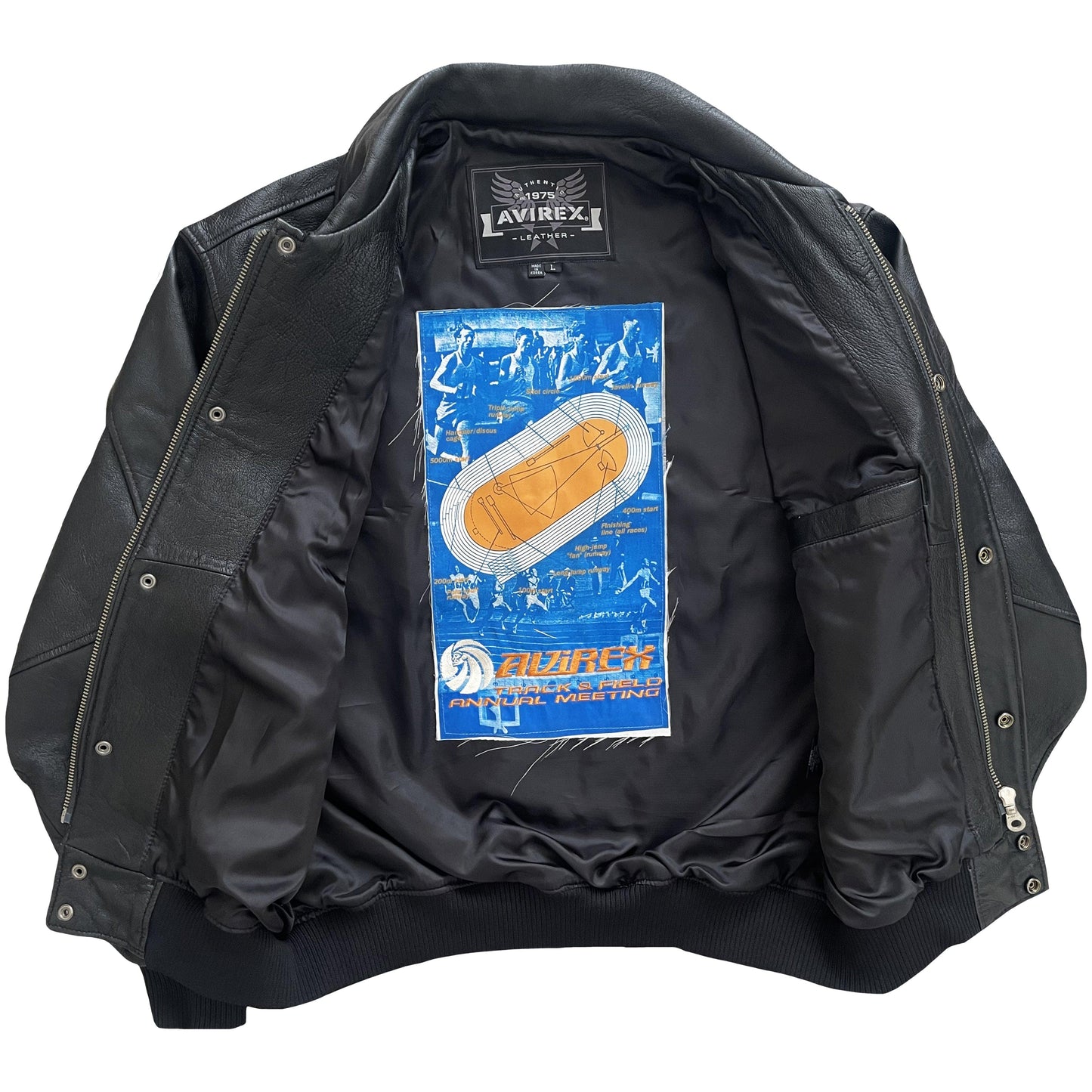 Avirex Leather Varsity Jacket - Known Source