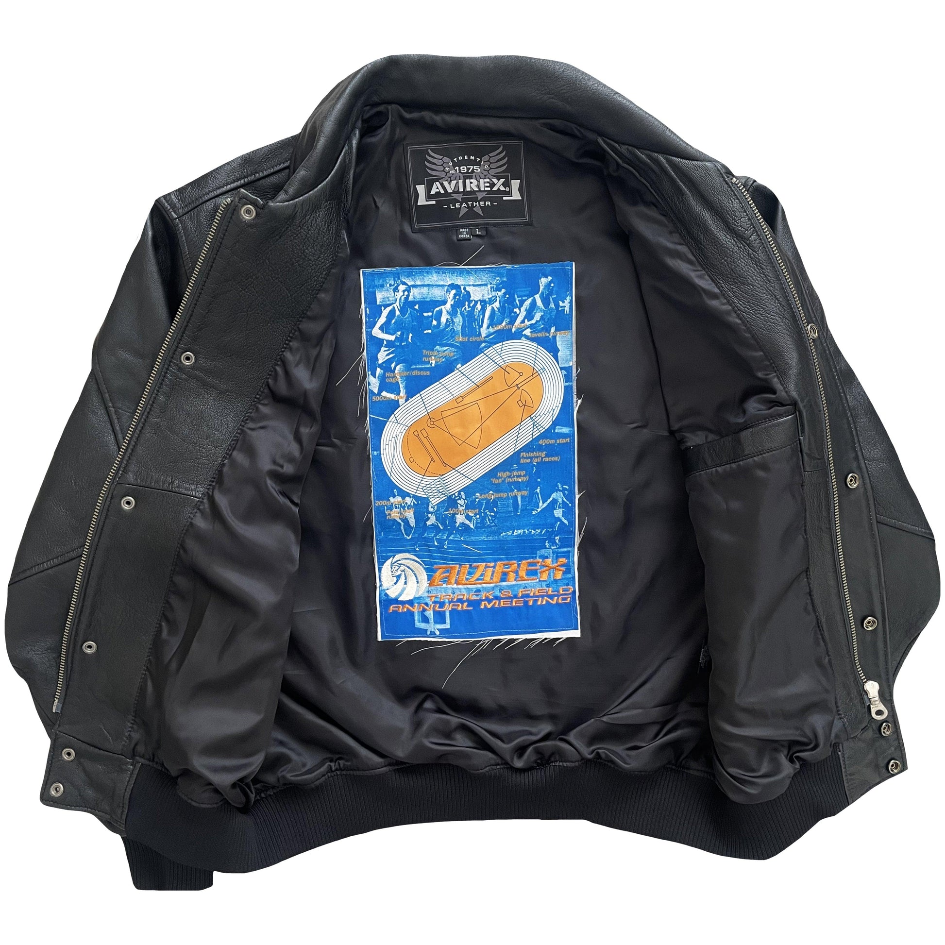 Avirex Leather Varsity Jacket - Known Source