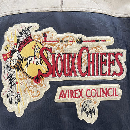 Avirex Leather Varsity Jacket - Known Source