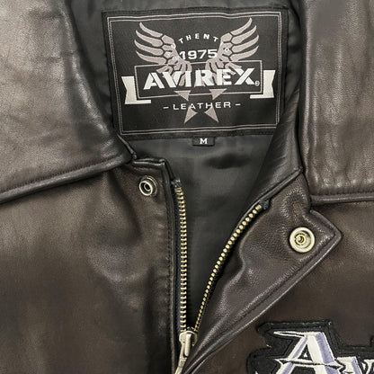 Avirex Leather Varsity Jacket - Known Source