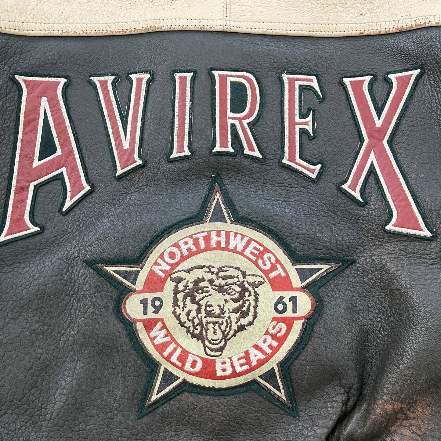 Avirex Leather Varsity Jacket - Known Source