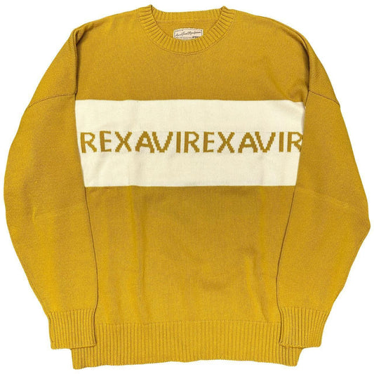 Avirex Repeat Logo Knitted Sweatshirt ( L ) - Known Source