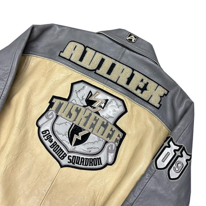 ARCHIVE Avirex Tuskegee Leather Jacket ( XXL ) - Known Source
