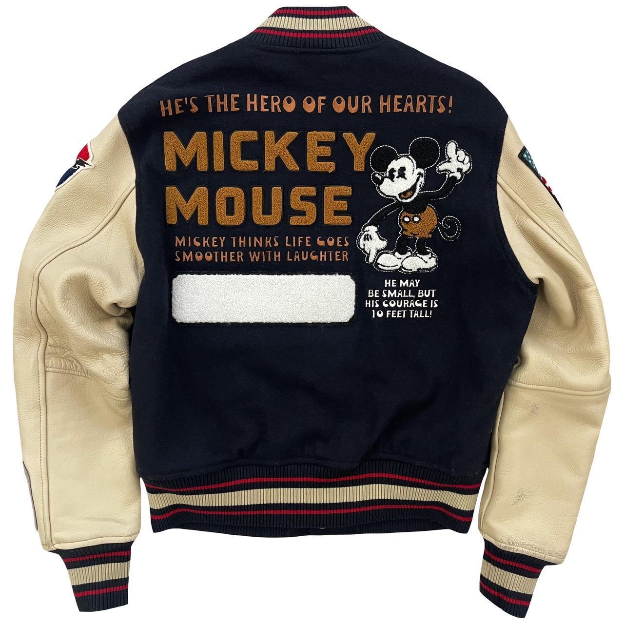 Avirex x Mickey Mouse Varsity Jacket - Known Source