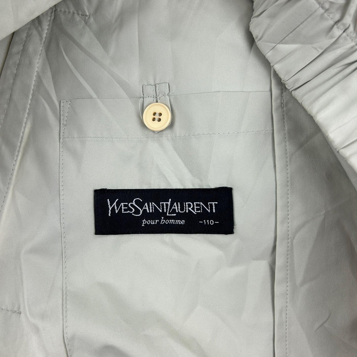 Vintage YSL Yves Saint Laurent Harrington Jacket Size L - Known Source