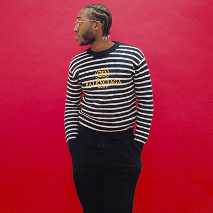 Balenciaga Striped Knitwear jumper (M) - Known Source