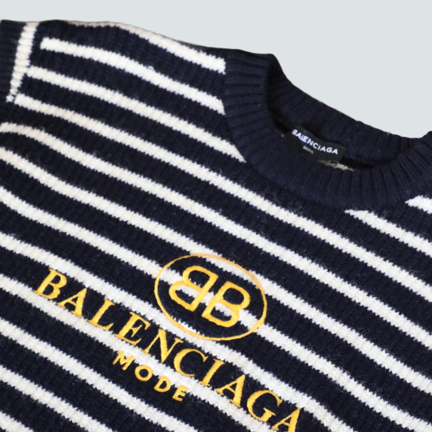 Balenciaga Striped Knitwear jumper (M) - Known Source