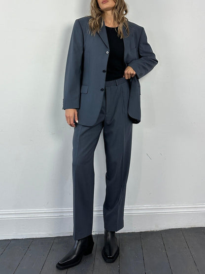 Balmain Pure Wool Single Breasted Suit - 38S/W32 - Known Source