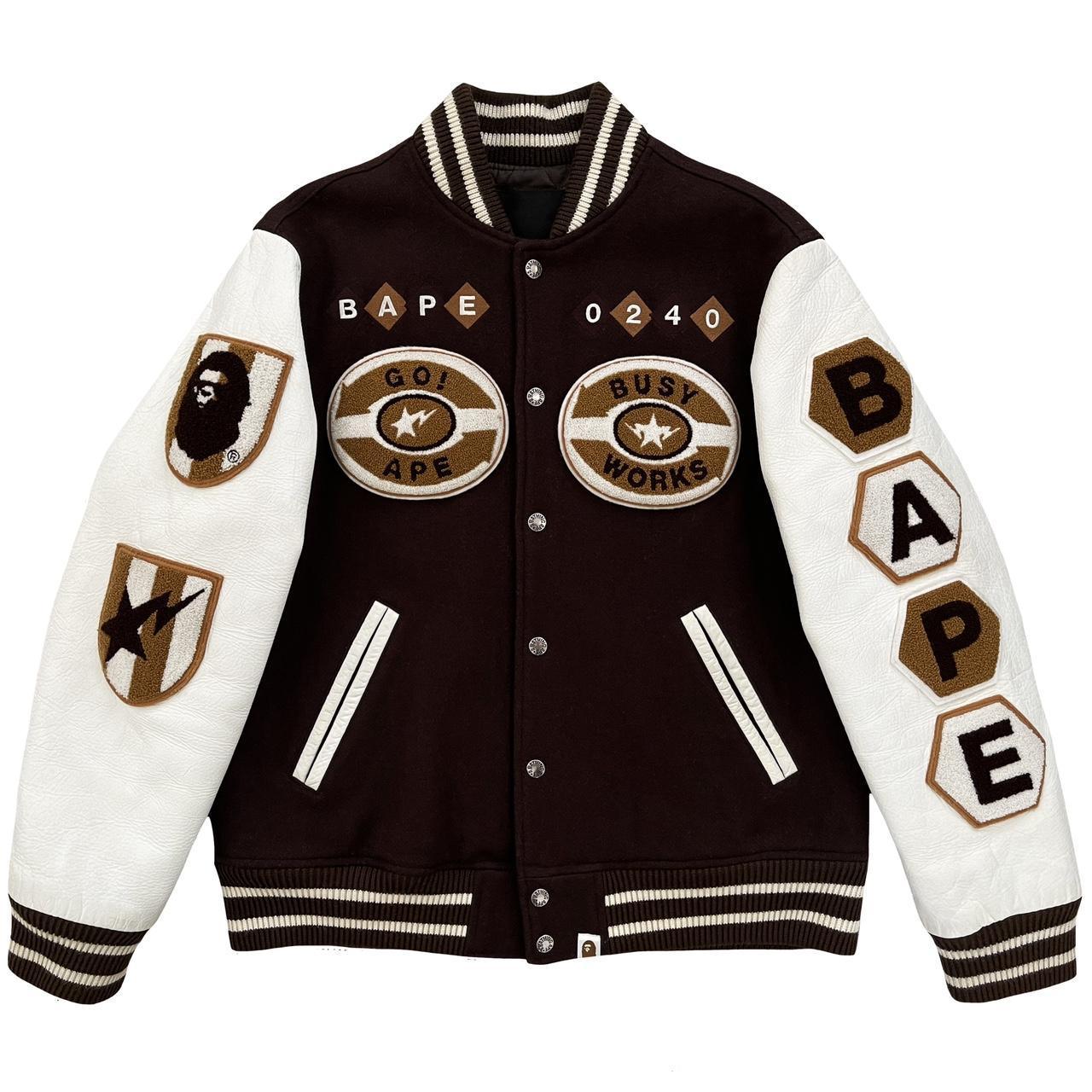 Bape Busy Works 07 Varsity Jacket - Known Source