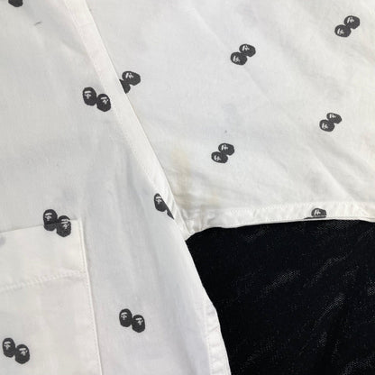 Bape button monogram shirt size XS - Known Source