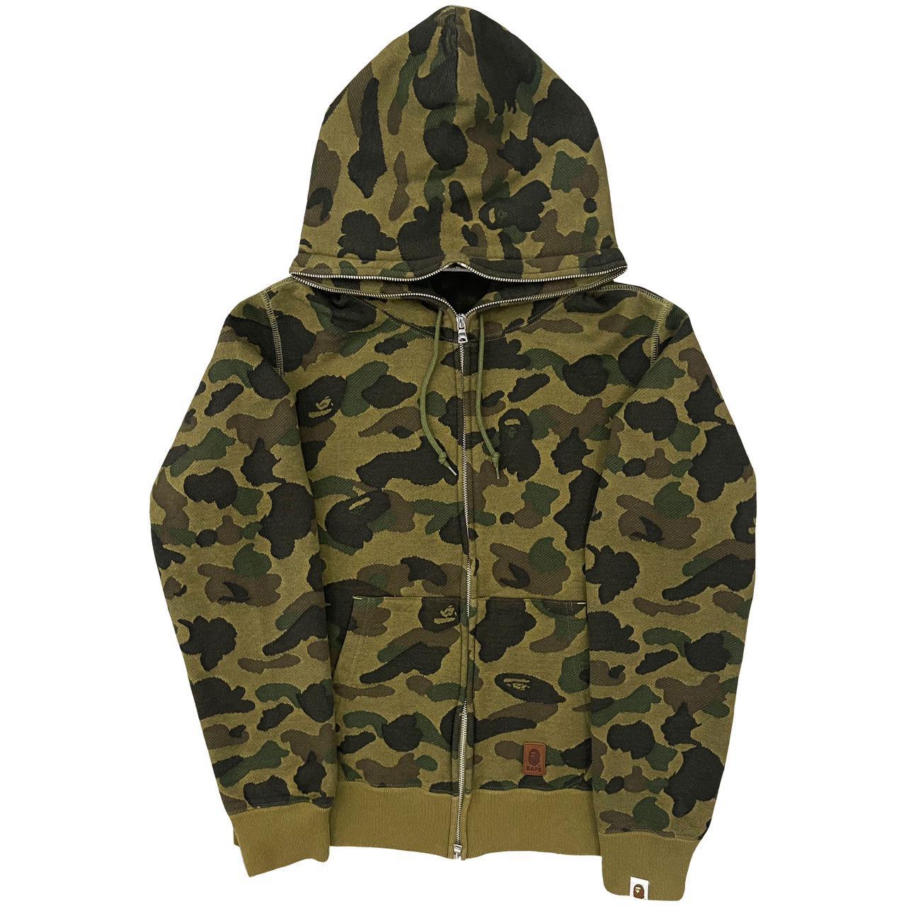 Bape Camo Full Zip Hoodie - Known Source