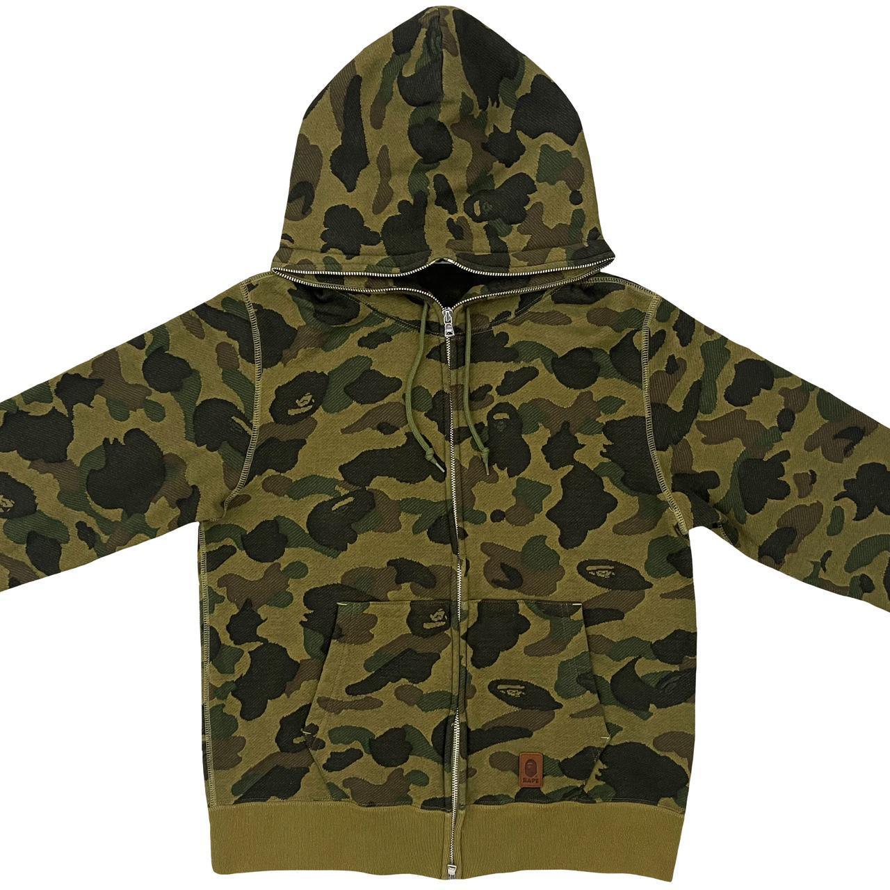 Bape Camo Full Zip Hoodie - Known Source