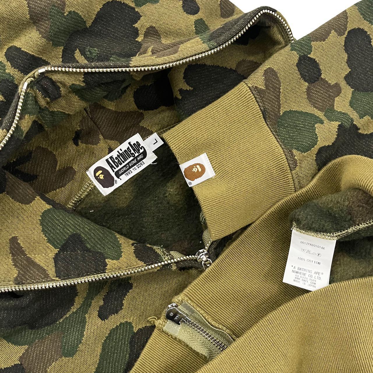 Bape Camo Full Zip Hoodie - Known Source