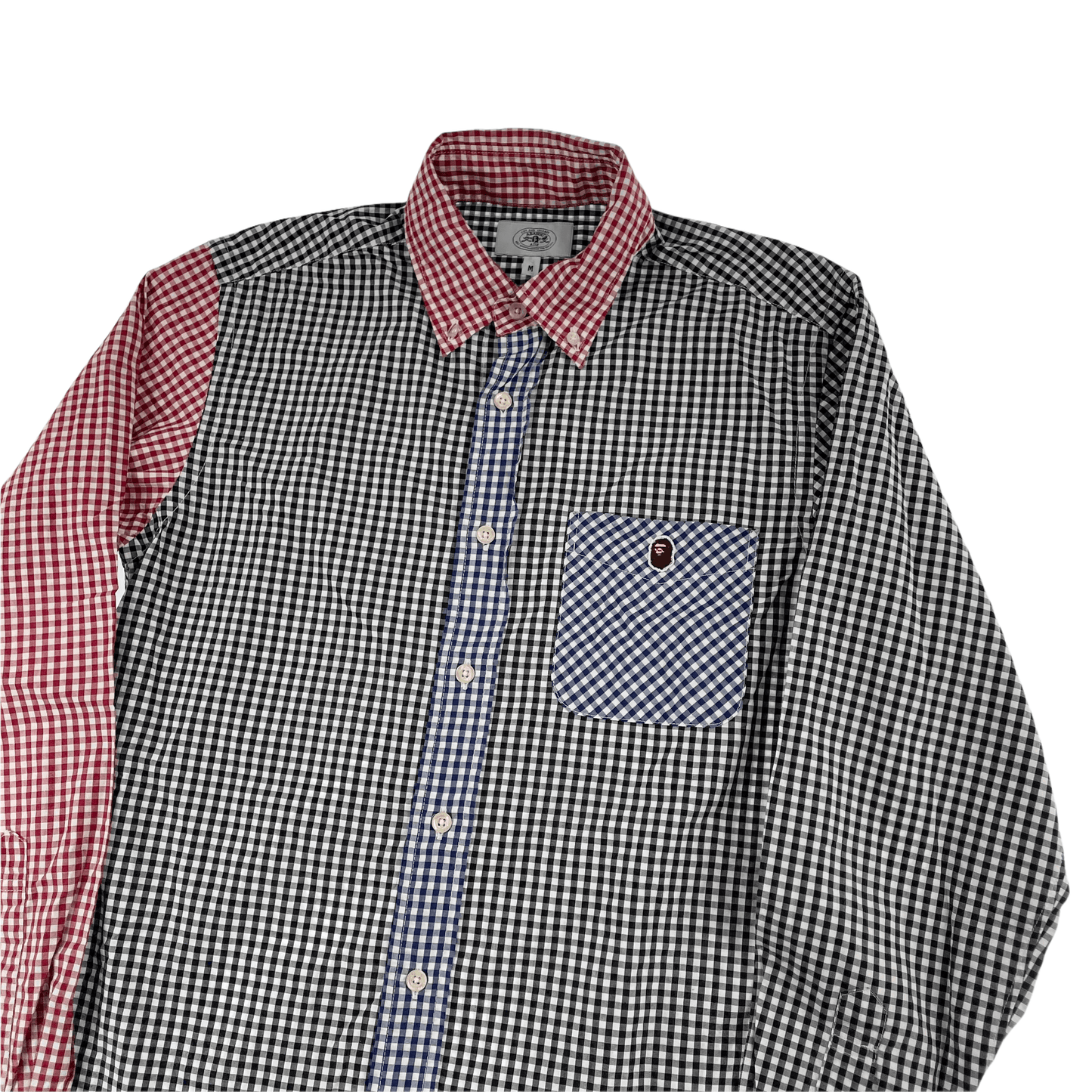 Bape checked shirt size M - Known Source