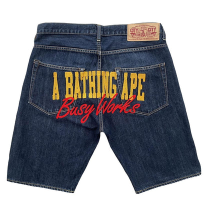 Bape Denim Shorts - Known Source