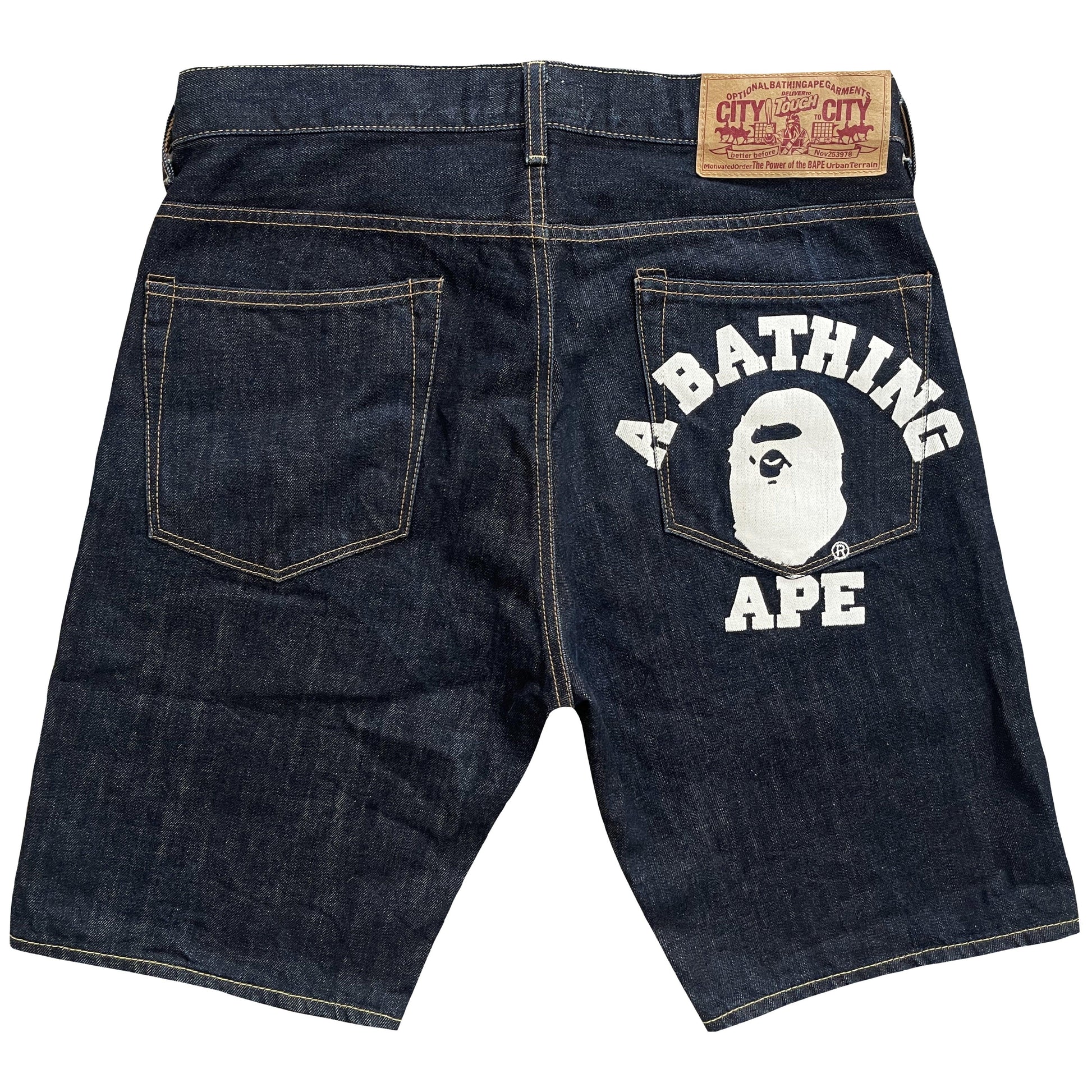 Bape Denim Shorts - Known Source