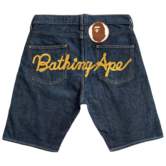 Bape Denim Shorts - Known Source