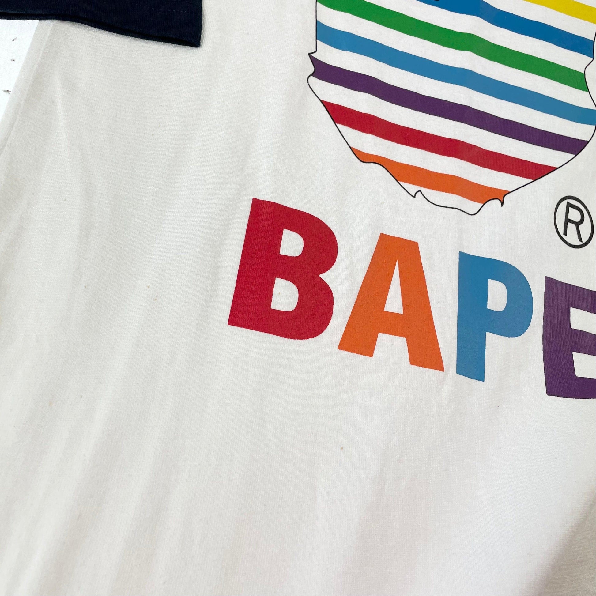 Bape logo t shirt women’s size XS - Known Source