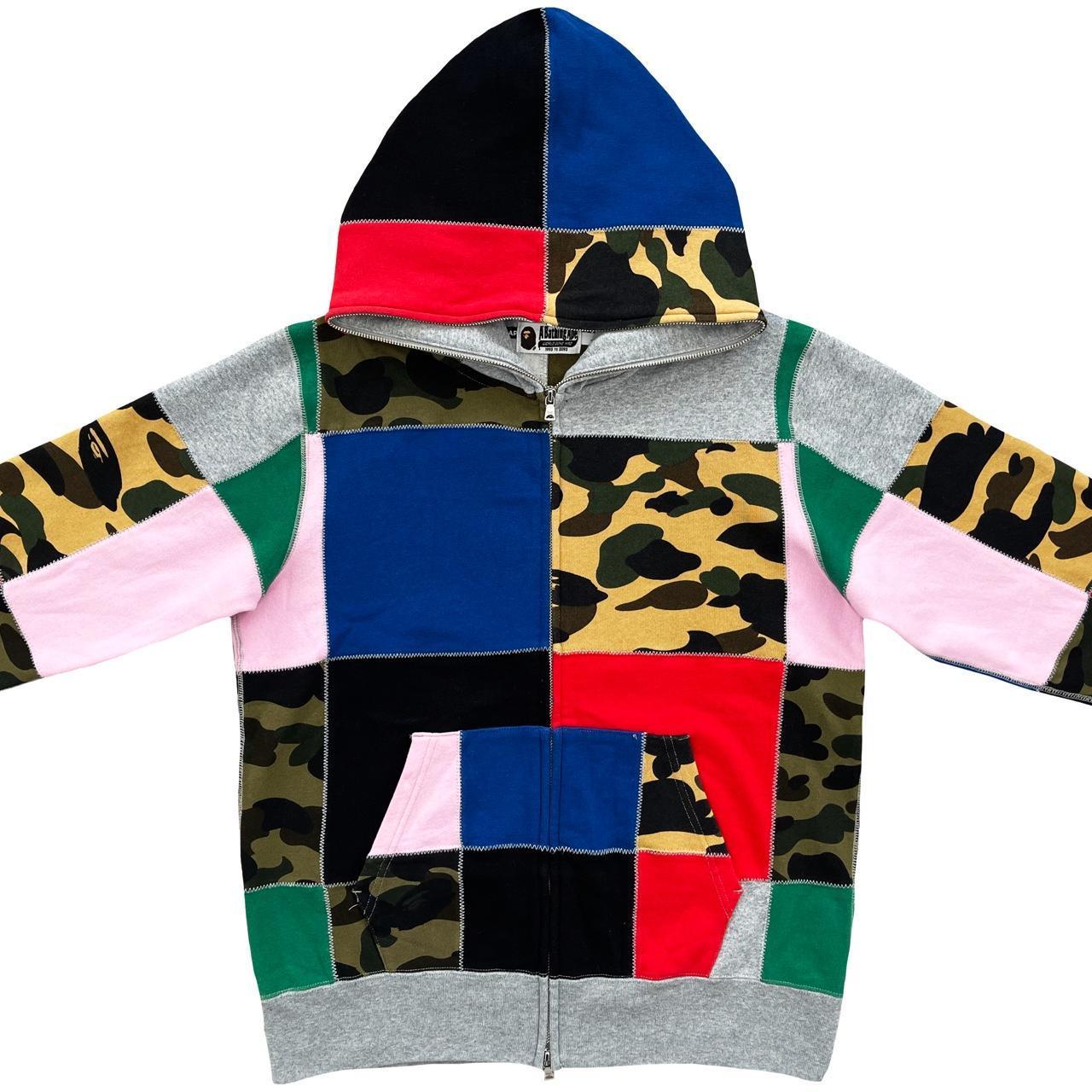 Bape Patchwork Hoodie - Known Source