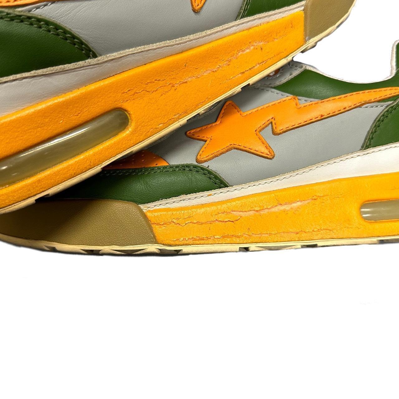 Bape Roadsta Sneakers In Yellow & Green ( 8UK / 9US ) - Known Source
