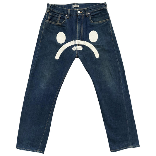 Bape Sad Face Jeans - Known Source