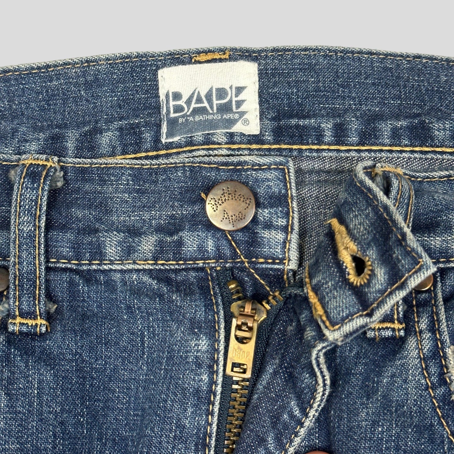 Bape Sta early 00’s Star Jeans - 34 - Known Source