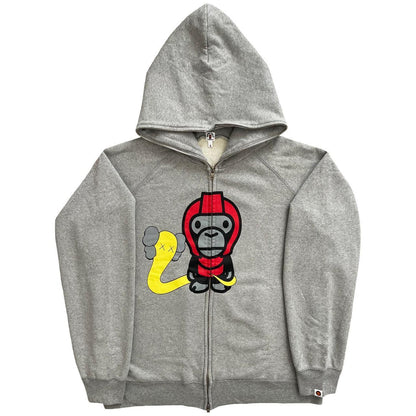 Bape x Kaws Full Zip Hoodie - Known Source