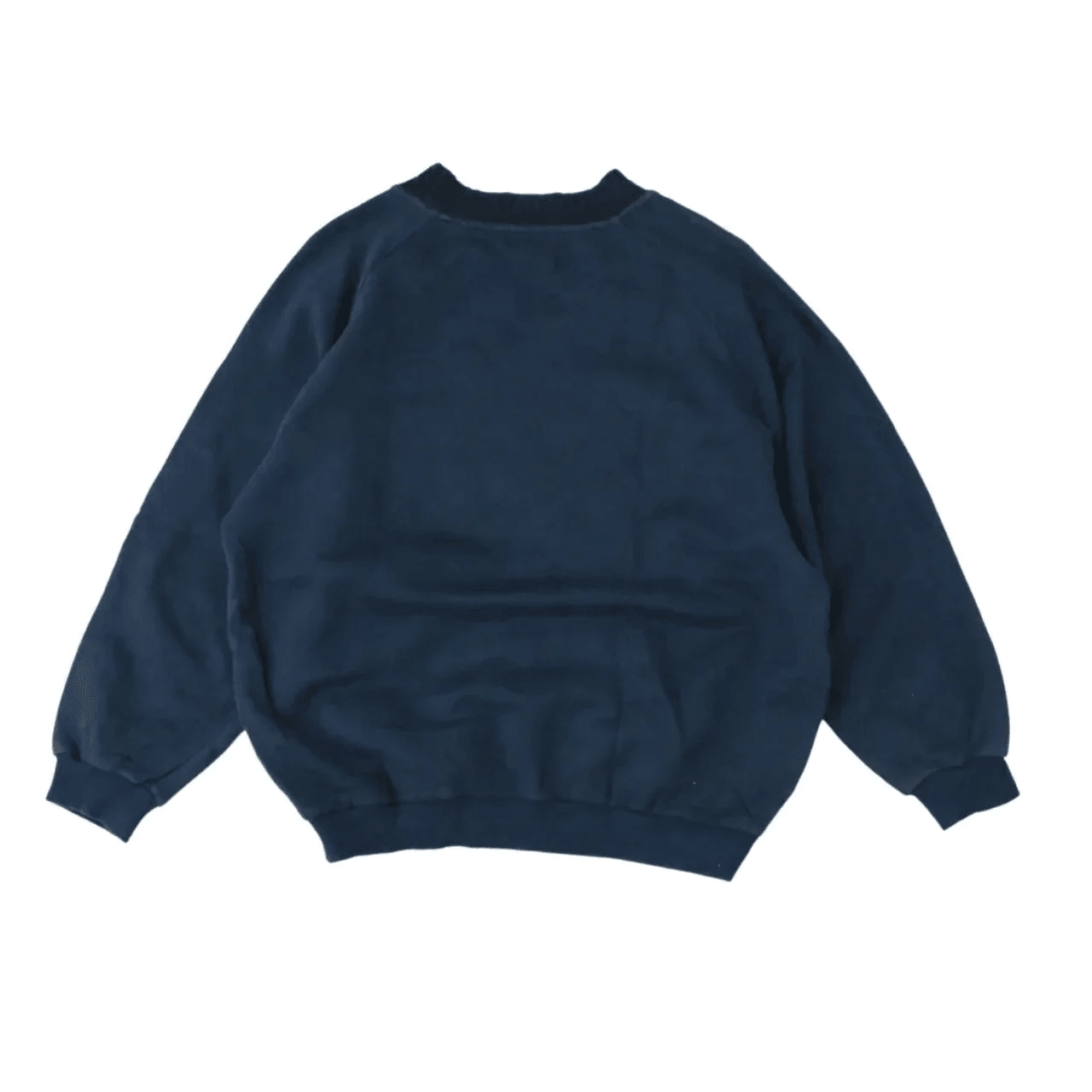 BENETTON NAVY SPELL OUT SWEATER (S) - Known Source