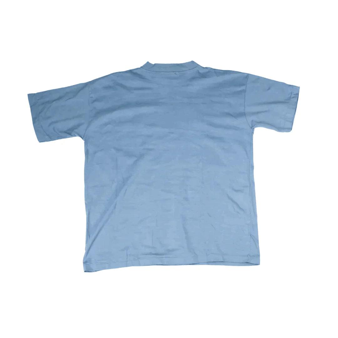 BENETTON SPELLOUT BLUE TEE (M) - Known Source
