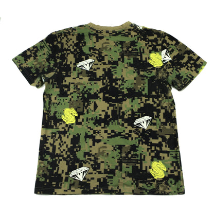 BILLIONAIRE BOYS CLUB DIGI CAMO TEE (L) - Known Source