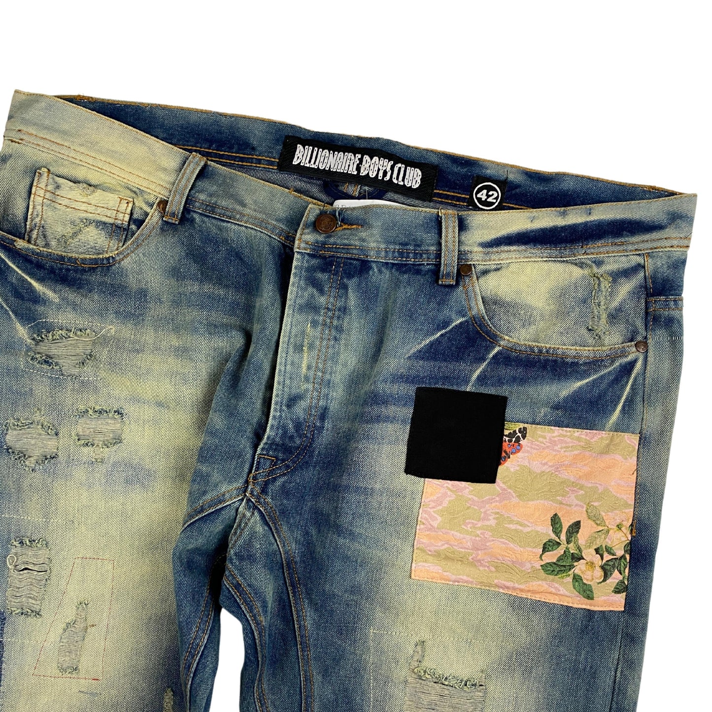 BILLIONAIRE BOYS CLUB PATCH DENIM - Known Source