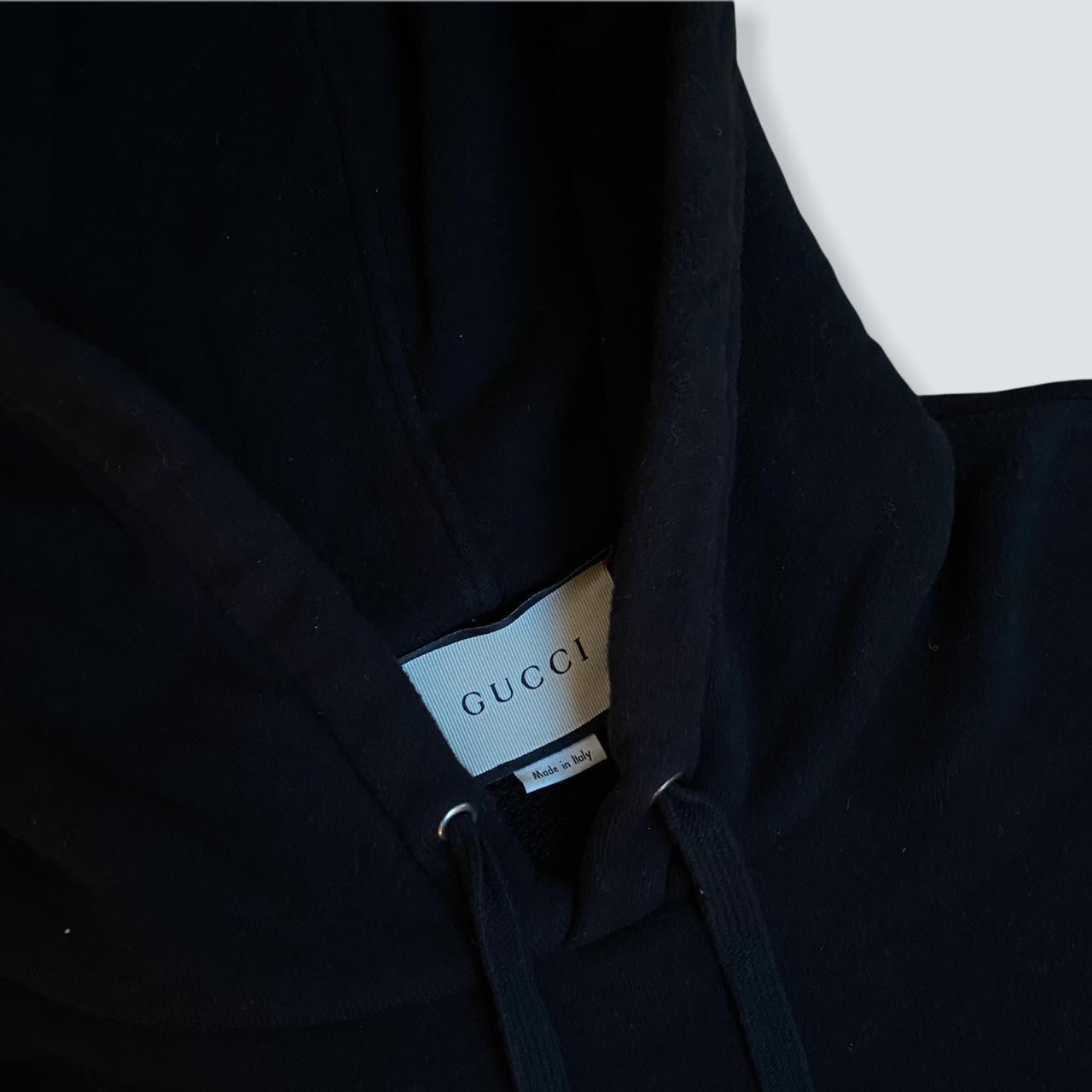 Black Gucci “ fake logo “ hoodie (M) - Known Source