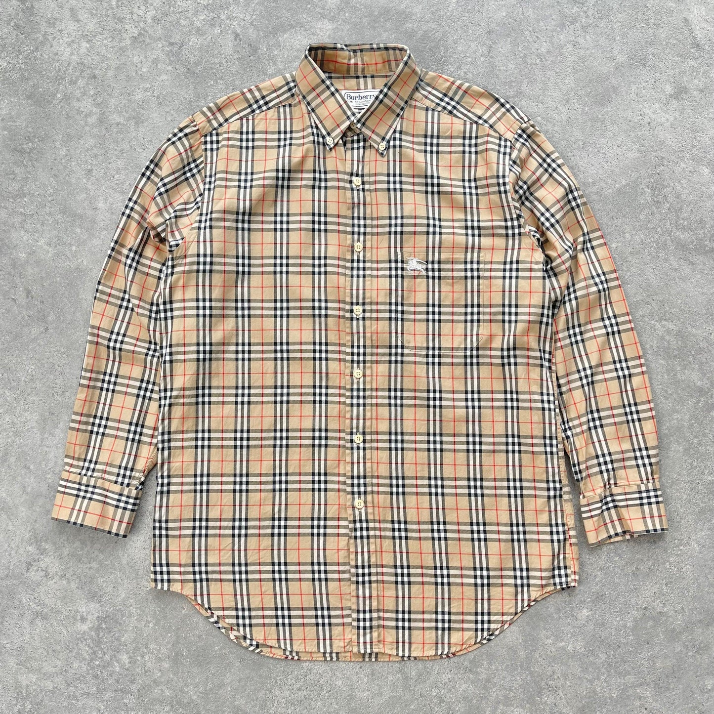 Burberry’s 1990s nova check shirt (M) - Known Source