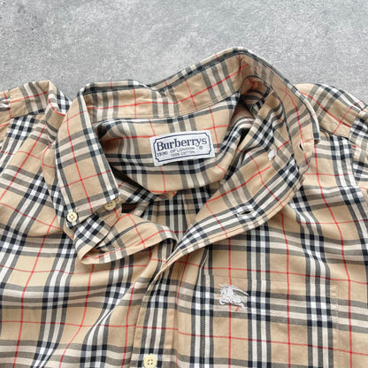 Burberry’s 1990s nova check shirt (M) - Known Source