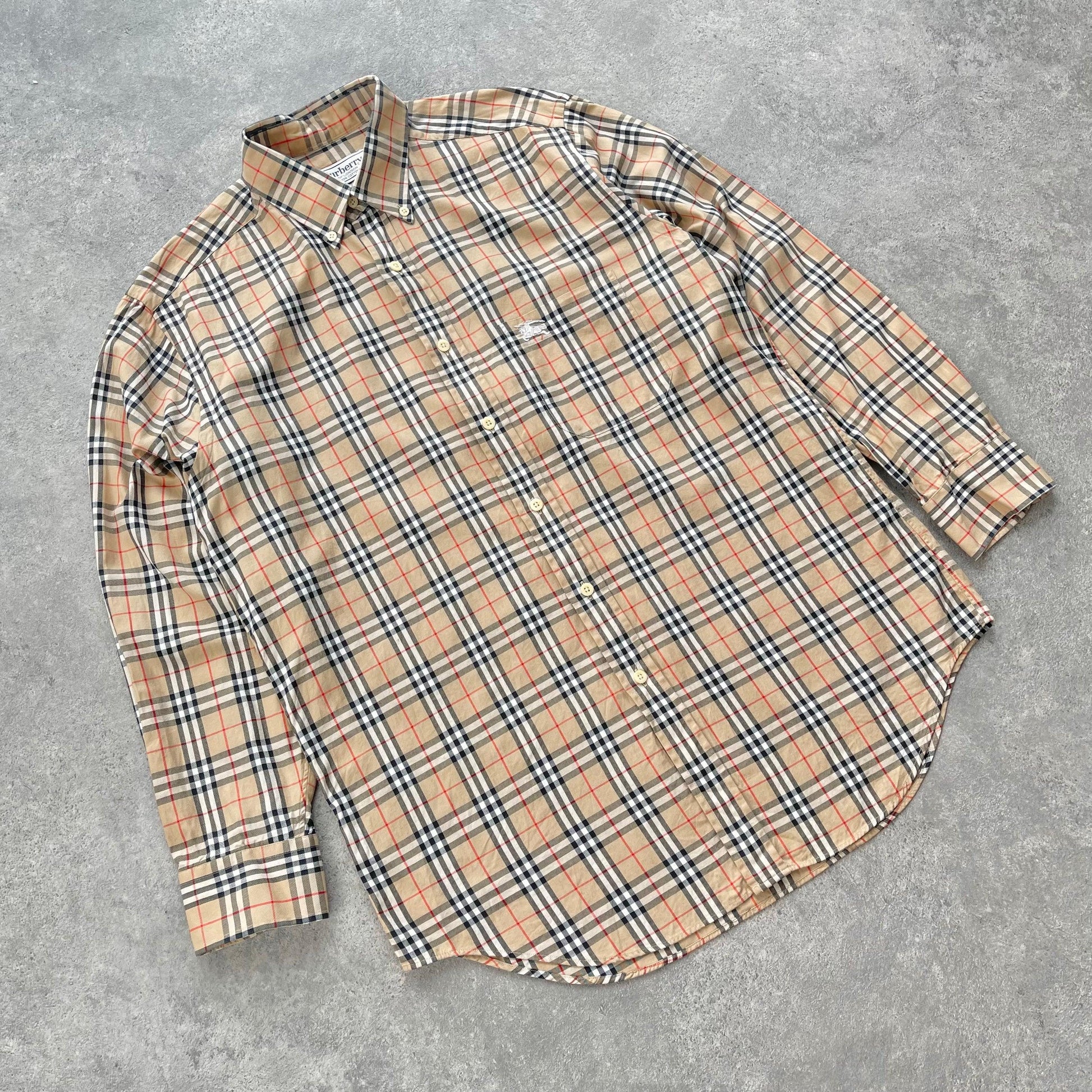 Burberry’s 1990s nova check shirt (M) - Known Source